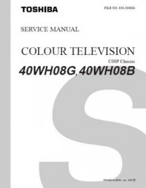 40WH08G Service Manual