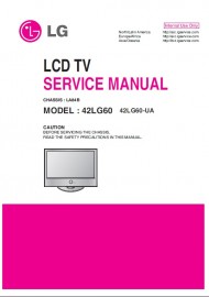 42LG60 (Chassis LA84B) Service Manual