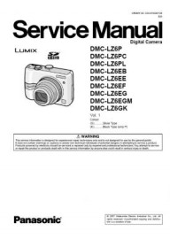 Lumix DMC-LZ6 Service Manual
