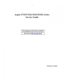 Aspire 5310 Service Manual