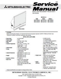WD-52725 Service Manual