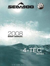 2008 SeaDoo PWC (All Models) Service Manual